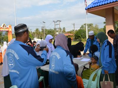 กิจกรรมมอบศุนย์ประสานงาน ศาสนา ประเพณี วัฒนธรรม ตำบลลุโบะบือซา
