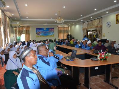 กิจกรรมมอบศุนย์ประสานงาน ศาสนา ประเพณี วัฒนธรรม ตำบลลุโบะบือซา