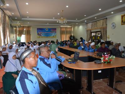 กิจกรรมมอบศุนย์ประสานงาน ศาสนา ประเพณี วัฒนธรรม ตำบลลุโบะบือซา