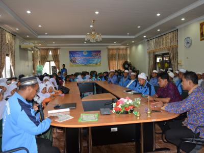 กิจกรรมมอบศุนย์ประสานงาน ศาสนา ประเพณี วัฒนธรรม ตำบลลุโบะบือซา