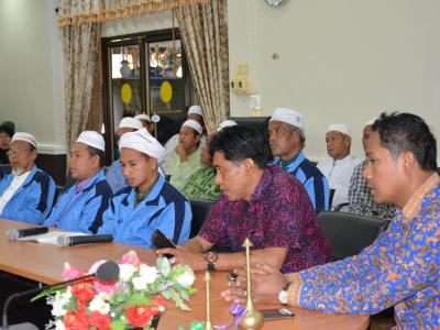 กิจกรรมมอบศุนย์ประสานงาน ศาสนา ประเพณี วัฒนธรรม ตำบลลุโบะบือซา