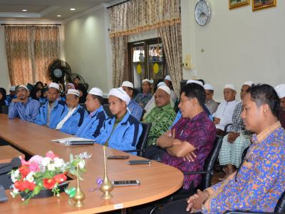 กิจกรรมมอบศุนย์ประสานงาน ศาสนา ประเพณี วัฒนธรรม ตำบลลุโบะบือซา