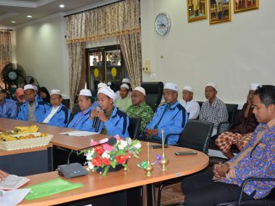 กิจกรรมมอบศุนย์ประสานงาน ศาสนา ประเพณี วัฒนธรรม ตำบลลุโบะบือซา