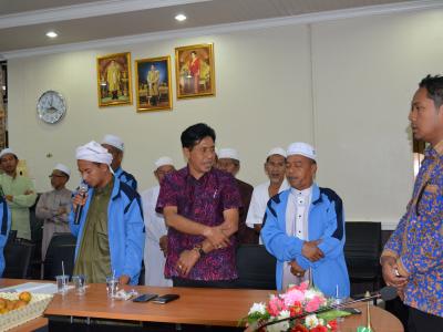 กิจกรรมมอบศุนย์ประสานงาน ศาสนา ประเพณี วัฒนธรรม ตำบลลุโบะบือซา