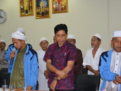 กิจกรรมมอบศุนย์ประสานงาน ศาสนา ประเพณี วัฒนธรรม ตำบลลุโบะบือซา