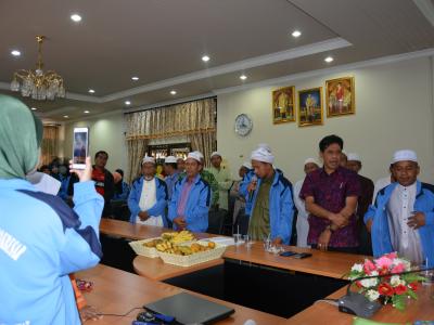 กิจกรรมมอบศุนย์ประสานงาน ศาสนา ประเพณี วัฒนธรรม ตำบลลุโบะบือซา
