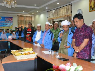 กิจกรรมมอบศุนย์ประสานงาน ศาสนา ประเพณี วัฒนธรรม ตำบลลุโบะบือซา