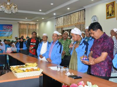 กิจกรรมมอบศุนย์ประสานงาน ศาสนา ประเพณี วัฒนธรรม ตำบลลุโบะบือซา