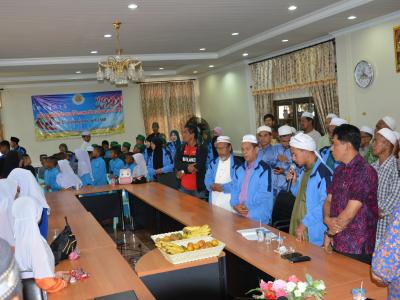 กิจกรรมมอบศุนย์ประสานงาน ศาสนา ประเพณี วัฒนธรรม ตำบลลุโบะบือซา