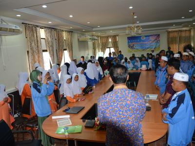 กิจกรรมมอบศุนย์ประสานงาน ศาสนา ประเพณี วัฒนธรรม ตำบลลุโบะบือซา