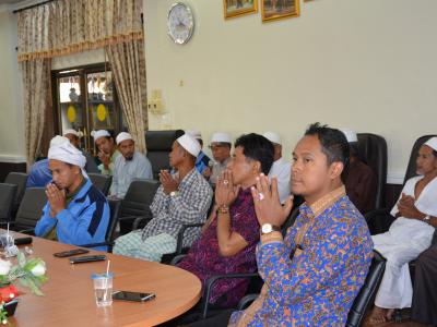 กิจกรรมมอบศุนย์ประสานงาน ศาสนา ประเพณี วัฒนธรรม ตำบลลุโบะบือซา