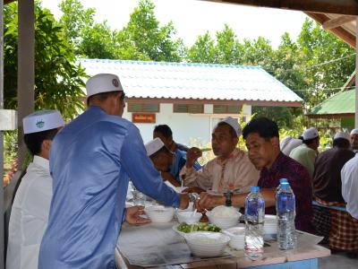 กิจกรรมมอบศุนย์ประสานงาน ศาสนา ประเพณี วัฒนธรรม ตำบลลุโบะบือซา