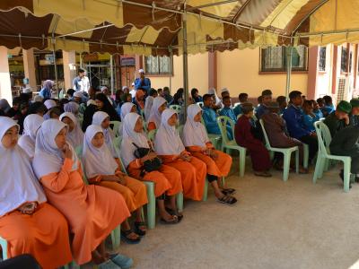 กิจกรรมมอบศุนย์ประสานงาน ศาสนา ประเพณี วัฒนธรรม ตำบลลุโบะบือซา