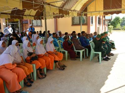 กิจกรรมมอบศุนย์ประสานงาน ศาสนา ประเพณี วัฒนธรรม ตำบลลุโบะบือซา