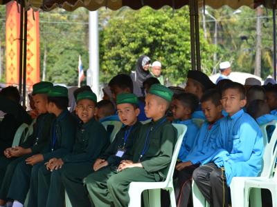 กิจกรรมมอบศุนย์ประสานงาน ศาสนา ประเพณี วัฒนธรรม ตำบลลุโบะบือซา