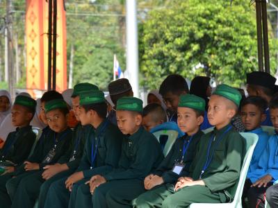 กิจกรรมมอบศุนย์ประสานงาน ศาสนา ประเพณี วัฒนธรรม ตำบลลุโบะบือซา