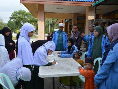 กิจกรรมมอบศุนย์ประสานงาน ศาสนา ประเพณี วัฒนธรรม ตำบลลุโบะบือซา