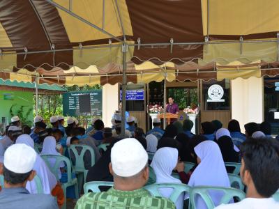 กิจกรรมมอบศุนย์ประสานงาน ศาสนา ประเพณี วัฒนธรรม ตำบลลุโบะบือซา