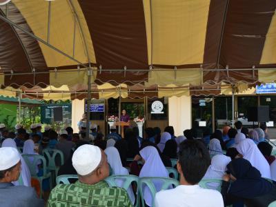 กิจกรรมมอบศุนย์ประสานงาน ศาสนา ประเพณี วัฒนธรรม ตำบลลุโบะบือซา