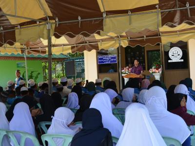 กิจกรรมมอบศุนย์ประสานงาน ศาสนา ประเพณี วัฒนธรรม ตำบลลุโบะบือซา