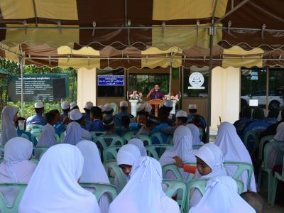 กิจกรรมมอบศุนย์ประสานงาน ศาสนา ประเพณี วัฒนธรรม ตำบลลุโบะบือซา
