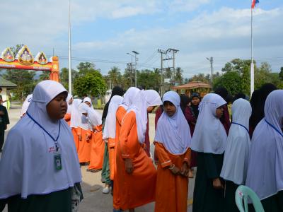 กิจกรรมมอบศุนย์ประสานงาน ศาสนา ประเพณี วัฒนธรรม ตำบลลุโบะบือซา