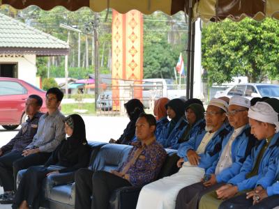 กิจกรรมมอบศุนย์ประสานงาน ศาสนา ประเพณี วัฒนธรรม ตำบลลุโบะบือซา