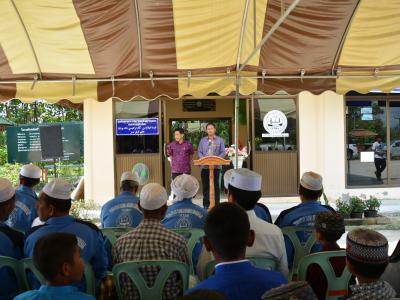 กิจกรรมมอบศุนย์ประสานงาน ศาสนา ประเพณี วัฒนธรรม ตำบลลุโบะบือซา