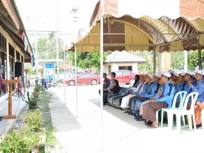 กิจกรรมมอบศุนย์ประสานงาน ศาสนา ประเพณี วัฒนธรรม ตำบลลุโบะบือซา