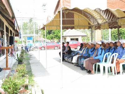 กิจกรรมมอบศุนย์ประสานงาน ศาสนา ประเพณี วัฒนธรรม ตำบลลุโบะบือซา