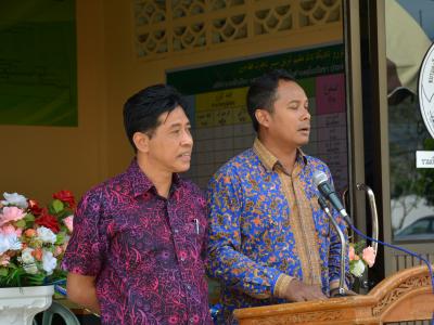 กิจกรรมมอบศุนย์ประสานงาน ศาสนา ประเพณี วัฒนธรรม ตำบลลุโบะบือซา