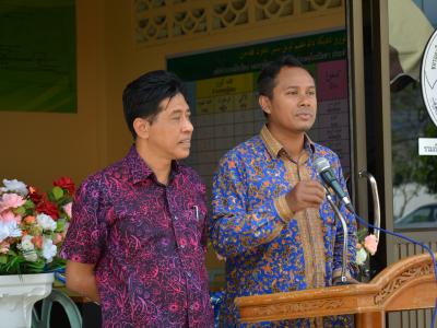 กิจกรรมมอบศุนย์ประสานงาน ศาสนา ประเพณี วัฒนธรรม ตำบลลุโบะบือซา