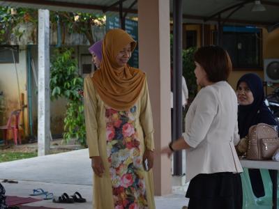 โครงการอบรมทำกระเป๋าจากเศษผ้า