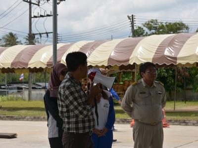สำนักงานขนส่งนราธิวาสมาให้ความรุูด้านกฎจารจรบนท้องถนน