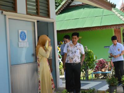 สำนักงานสาธารณสุข มาติดตามสุดยอดส้วมระดับประเทศ