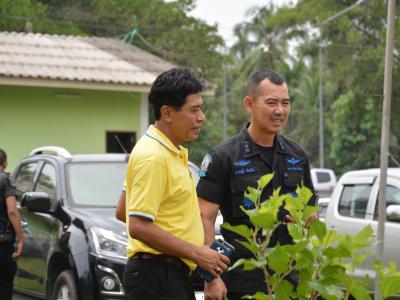 ต้อนรับรองผู้ว่าราชการจังหวัดนราธิวาส บ้านกำปงปีแซ