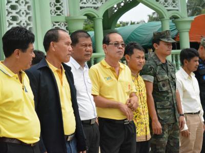 ต้อนรับรองผู้ว่าราชการจังหวัดนราธิวาส บ้านกำปงปีแซ
