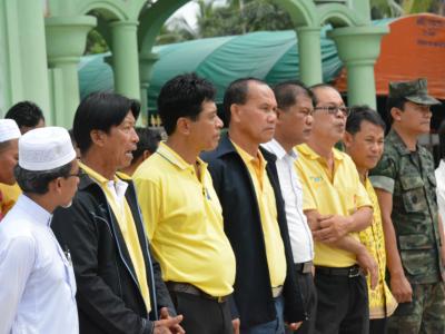 ต้อนรับรองผู้ว่าราชการจังหวัดนราธิวาส บ้านกำปงปีแซ