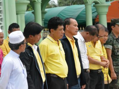 ต้อนรับรองผู้ว่าราชการจังหวัดนราธิวาส บ้านกำปงปีแซ