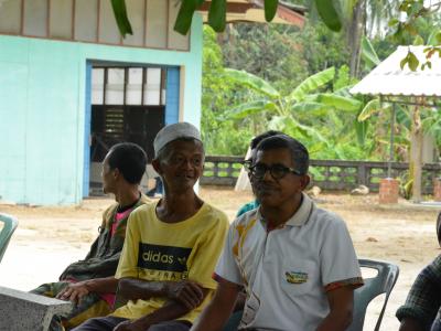 ต้อนรับรองผู้ว่าราชการจังหวัดนราธิวาส บ้านกำปงปีแซ