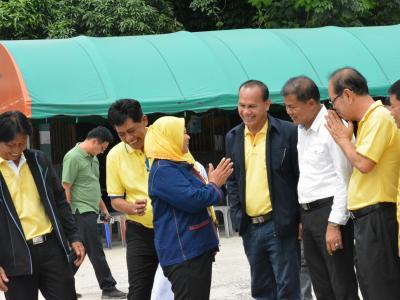 ต้อนรับรองผู้ว่าราชการจังหวัดนราธิวาส บ้านกำปงปีแซ