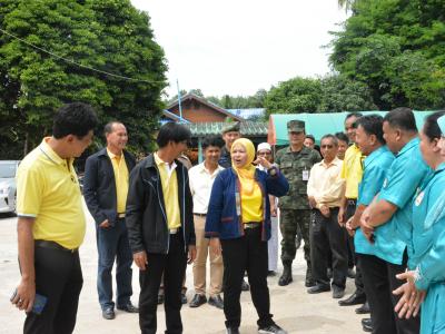 ต้อนรับรองผู้ว่าราชการจังหวัดนราธิวาส บ้านกำปงปีแซ