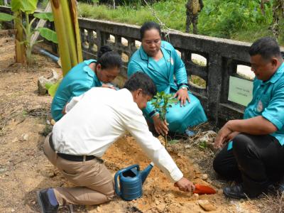 ต้อนรับรองผู้ว่าราชการจังหวัดนราธิวาส บ้านกำปงปีแซ