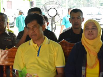 ต้อนรับรองผู้ว่าราชการจังหวัดนราธิวาส บ้านกำปงปีแซ