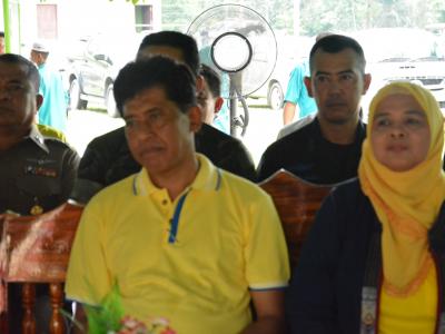 ต้อนรับรองผู้ว่าราชการจังหวัดนราธิวาส บ้านกำปงปีแซ