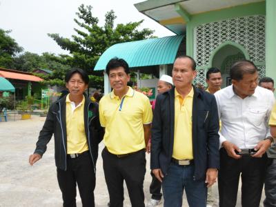 ต้อนรับรองผู้ว่าราชการจังหวัดนราธิวาส บ้านกำปงปีแซ