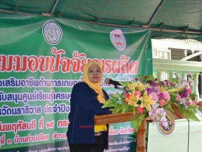 ต้อนรับรองผู้ว่าราชการจังหวัดนราธิวาส บ้านกำปงปีแซ