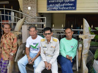 นายกประธานเปิดกิจกรรมกีฬาสีภายในโรงเรียนบ้านกาแร