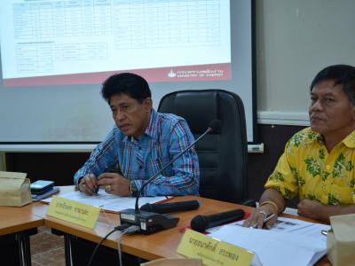 ประชุมชีแจ้งพลังงานนราธิวาสให้กับคณะทำงาน