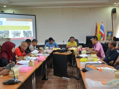 ประชุมชีแจ้งพลังงานนราธิวาสให้กับคณะทำงาน